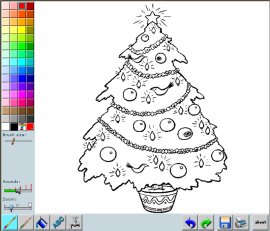 Color Christmas pictures online